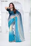 Shanaya By Nari Fashion Fendy Satin Silk Zarkan Border Saree